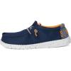 Hey Dude Boys Wally Sport Grid (Little Kid/Big Kid)(Navy)
