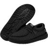 Hey Dude Boys’ Wally Sport Mesh(Black)