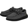 Hey Dude Boys’ Wally Sport Mesh(Charcoal)