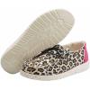 Hey Dude Girl’s Wendy Youth Multiple Sizes & Colors | Girl’s Shoes | Girl’s Lace Up Loafers | Lightweight & Comfortable(Cheetah)