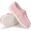 Hey Dude Girl’s Wendy Youth Multiple Sizes & Colors | Girl’s Shoes | Girl’s Lace Up Loafers | Lightweight & Comfortable(Linen Cotton Candy)