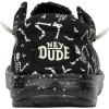 Hey Dude Mens Wally T Skeleton Feet (Toddler)(Black)