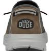 Hey Dude Sirocco Dual Knit Sneakers for Men – Removable Foam Insole – Textile Upper – Round-Toe Design(Grey Mix)
