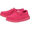 Hey Dude Unisex-Child Wally Funk Kids Loafer(Electric Pink)