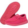 Hey Dude Unisex-Child Wally Funk Kids Loafer(Electric Pink)