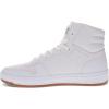 Levi’s Men’s Drive Hi Sneaker(White/Gum)