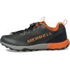 Merrell Unisex-Child Agility Peak Sneaker(Olive/Black/Orange)