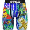 PSD Mens Boxer Briefs – Cartoons, Standard Length Underwear Pack & Singles, Breathable Moisture Wicking Boxer Briefs for Men(Bart Vibes)