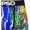 PSD Mens Boxer Briefs – Cartoons, Standard Length Underwear Pack & Singles, Breathable Moisture Wicking Boxer Briefs for Men(Bart Vibes)