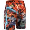 PSD Mens Boxer Briefs – Cartoons, Standard Length Underwear Pack & Singles, Breathable Moisture Wicking Boxer Briefs for Men(Naruto Squad)