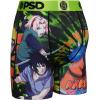 PSD Mens Boxer Briefs – Cartoons, Standard Length Underwear Pack & Singles, Breathable Moisture Wicking Boxer Briefs for Men(Naruto Team)