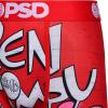 PSD Mens Boxer Briefs – Cartoons, Standard Length Underwear Pack & Singles, Breathable Moisture Wicking Boxer Briefs for Men(R&s Graffiti)