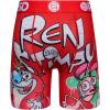 PSD Mens Boxer Briefs – Cartoons, Standard Length Underwear Pack & Singles, Breathable Moisture Wicking Boxer Briefs for Men(R&s Graffiti)