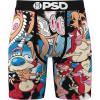 PSD Mens Boxer Briefs – Cartoons, Standard Length Underwear Pack & Singles, Breathable Moisture Wicking Boxer Briefs for Men(R&s Mad)