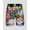 PSD Mens Boxer Briefs – Cartoons, Standard Length Underwear Pack & Singles, Breathable Moisture Wicking Boxer Briefs for Men(Rugrats 90s)