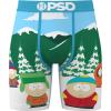 PSD Mens Boxer Briefs – Cartoons, Standard Length Underwear Pack & Singles, Breathable Moisture Wicking Boxer Briefs for Men(South Park Stop)