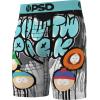 PSD Mens Boxer Briefs – Cartoons, Standard Length Underwear Pack & Singles, Breathable Moisture Wicking Boxer Briefs for Men(Southpark Streets)