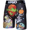 PSD Mens Boxer Briefs – Cartoons, Standard Length Underwear Pack & Singles, Breathable Moisture Wicking Boxer Briefs for Men(Space Jam 96 3-pack)