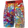 PSD Mens Boxer Briefs – Cartoons, Standard Length Underwear Pack & Singles, Breathable Moisture Wicking Boxer Briefs for Men(T&j Chase 3-pack)