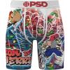 PSD Mens Boxer Briefs – Cartoons, Standard Length Underwear Pack & Singles, Breathable Moisture Wicking Boxer Briefs for Men(T&j Trap)