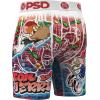 PSD Mens Boxer Briefs – Cartoons, Standard Length Underwear Pack & Singles, Breathable Moisture Wicking Boxer Briefs for Men(T&j Trap)