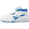 Reebok Men’s Work BB4500 Hi-Top Oxfords(White/Blue)