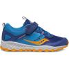 Saucony Unisex-Child Velocer a/C Sneaker (Little Big Kid)(Blue/Orange)