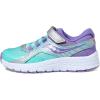 Saucony Unisex-Child Velocer a/C Sneaker (Little Big Kid)(Mint/Purple)