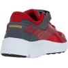 Saucony Unisex-Child Velocer a/C Sneaker (Little Big Kid)(Red/Grey)