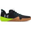 Under Armour Mens Tribase Reign 6(Black-circuit Teal)