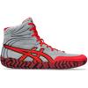 ASICS Men’s Aggressor 5 Wrestling Shoes(Sheet Rock/Classic Red)