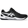 ASICS Men’s Gel-Dedicate 8 Tennis Shoes(Black/White)