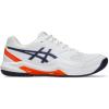 ASICS Men’s Gel-Dedicate 8 Tennis Shoes(White/Indigo Fog)