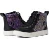 BILLY Footwear Classic Lace High (Little Kid/Big Kid)(Black Fuchsia Glitz)