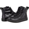 BILLY Footwear Classic Lace High (Little Kid/Big Kid)(Black to the Floor Leather)