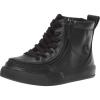 BILLY Footwear Classic Lace High (Little Kid/Big Kid)(Black to the Floor Pu)