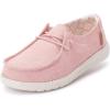 Hey Dude Girl’s Wendy Youth Multiple Sizes & Colors | Girl’s Shoes | Girl’s Lace Up Loafers | Lightweight & Comfortable(Linen Cotton Candy)