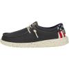 Hey Dude Kids Wally Americana Loafer(Navy White)