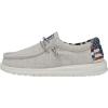 Hey Dude Kids Wally Americana Loafer(Off White Patriotic)