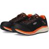 KEEN Utility Mens Vista Energy Low Height Sneakers Composite Toe Industrial Work Shoes(Black/Scarlet Ibis)