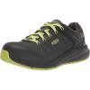 KEEN Utility Mens Vista Energy Low Height Sneakers Composite Toe Industrial Work Shoes(Magnet/Green Glow)