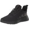 adidas Kids Boys Kaptir 3.0 Lace Up Sneakers Shoes Casual – Black(Black/Black/Black)