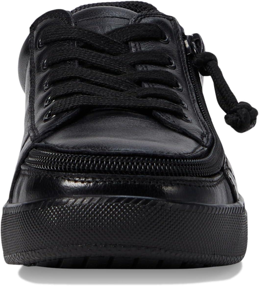 imageBILLY Footwear Kids Classic DR High II High Tops for Kids Canvas Upper Round Toe TPR Midsole ampamp OutsoleBlack Leather 1