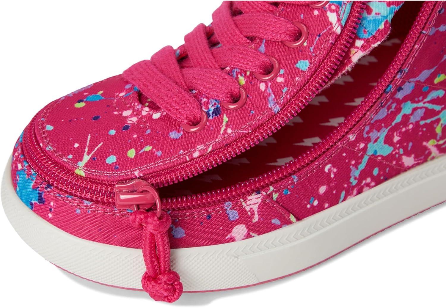 imageBILLY Footwear Kids Classic DR High II High Tops for Kids Canvas Upper Round Toe TPR Midsole ampamp OutsoleSashas Splatter