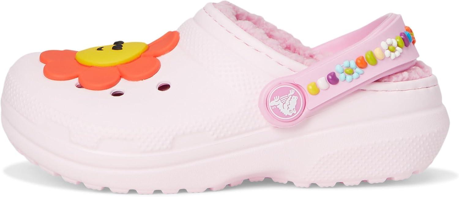 imageCrocs Kids Classic Lined I Am ClogsPink MilkDaisy
