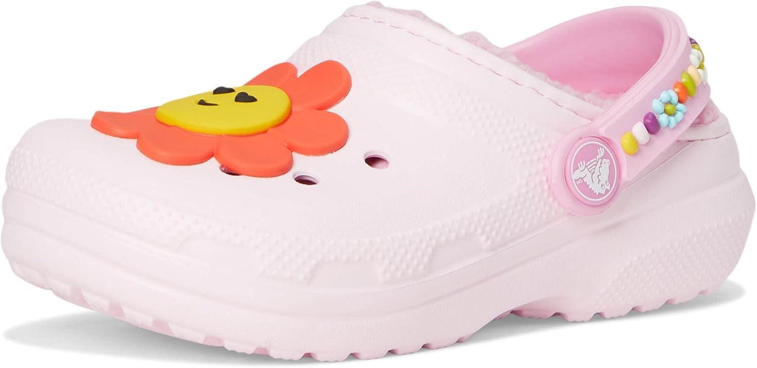 imageCrocs Kids Classic Lined I Am ClogsPink MilkDaisy