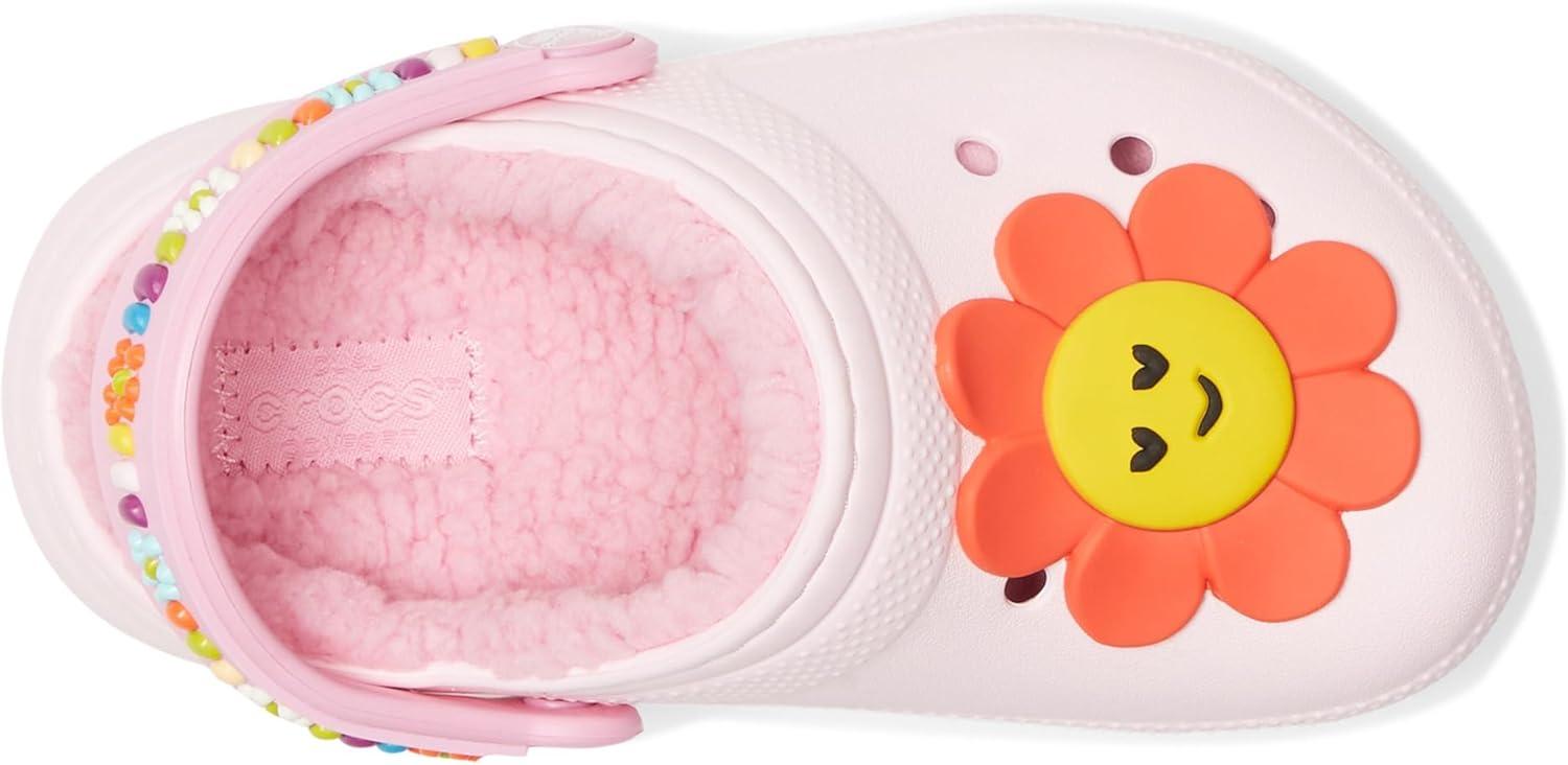imageCrocs Kids Classic Lined I Am ClogsPink MilkDaisy