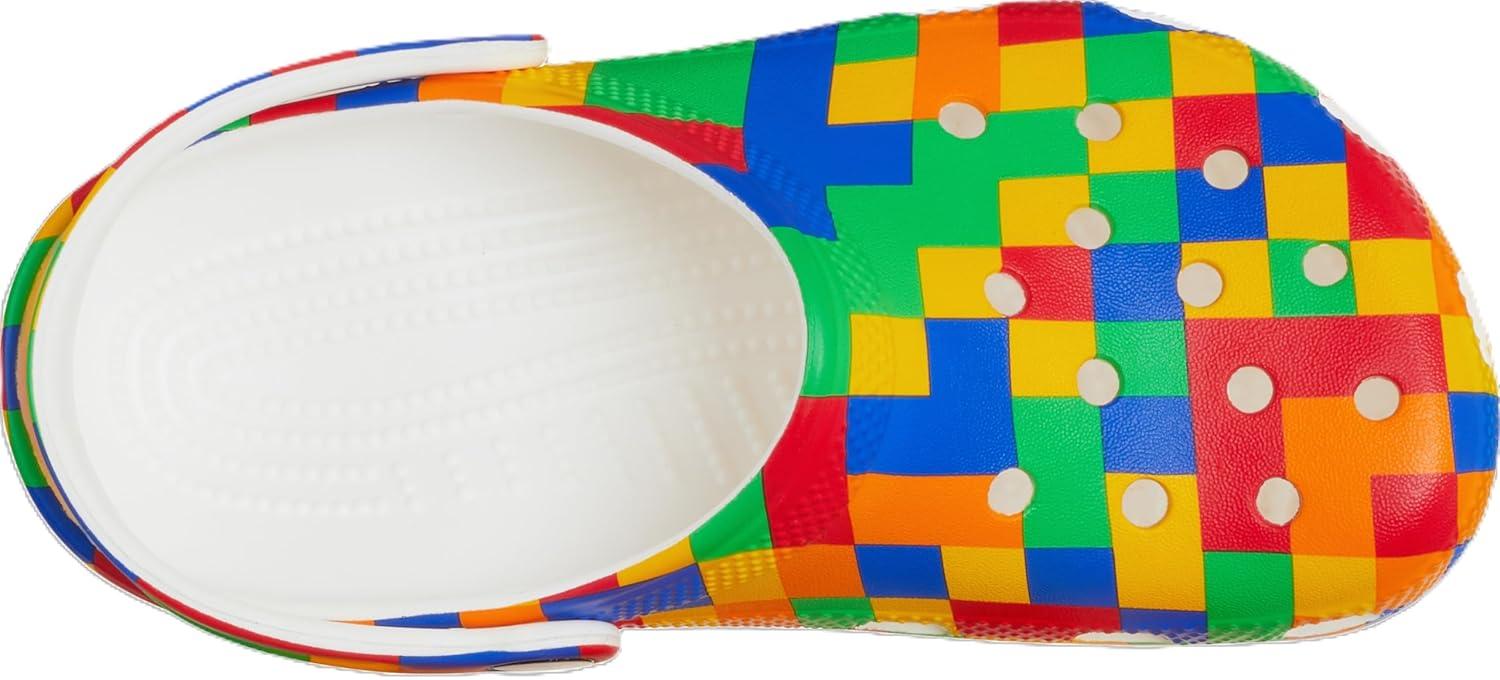 imageCrocs UnisexChild Classic Graphic ClogDigi BlockMulti