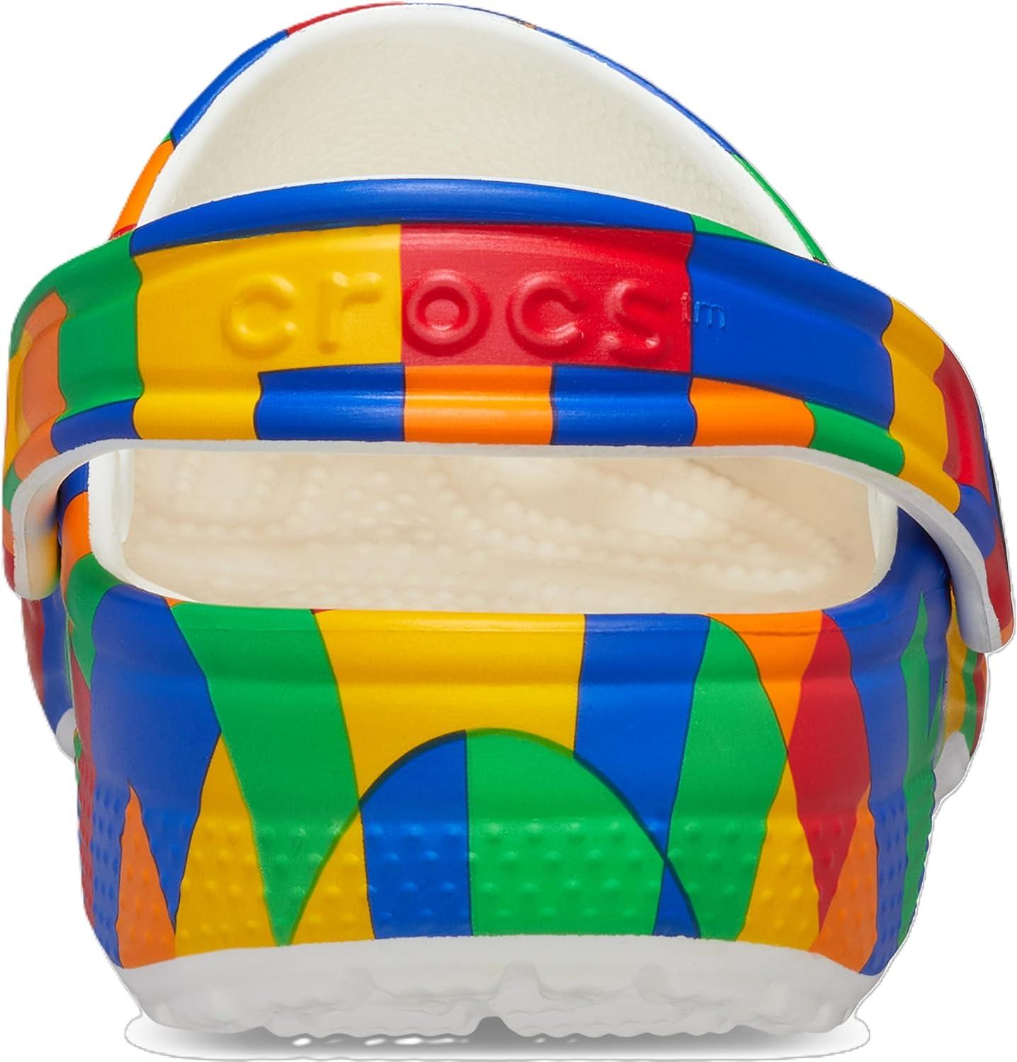 imageCrocs UnisexChild Classic Graphic ClogDigi BlockMulti