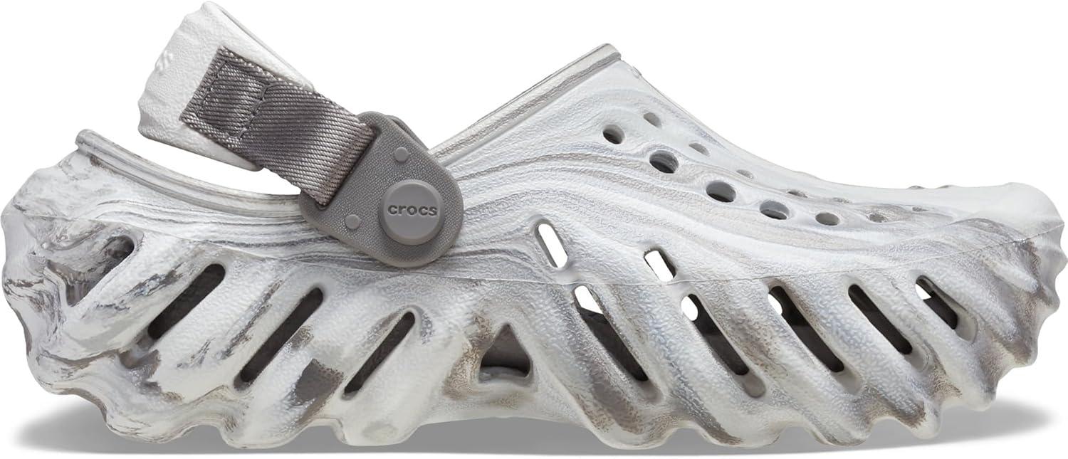 imageCrocs UnisexChild Echo Clogs Little KidBig KidMoonlightMulti